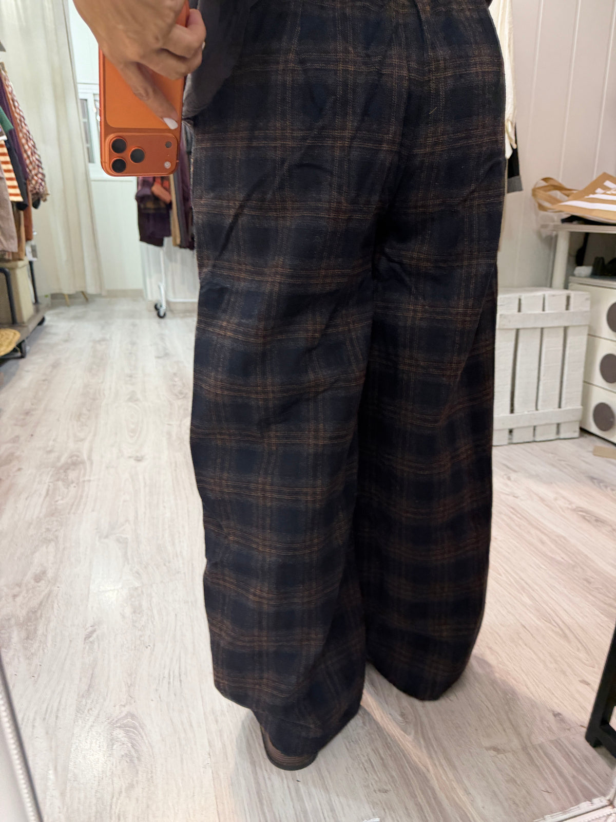 Pantalón British Lana marino