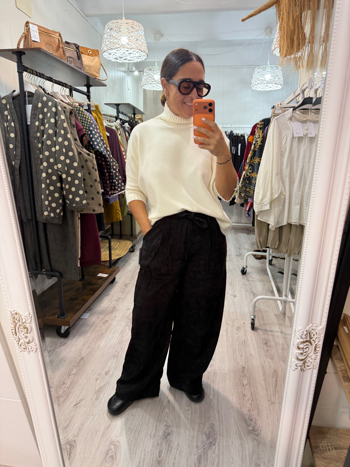 Pantalón Velvet negro