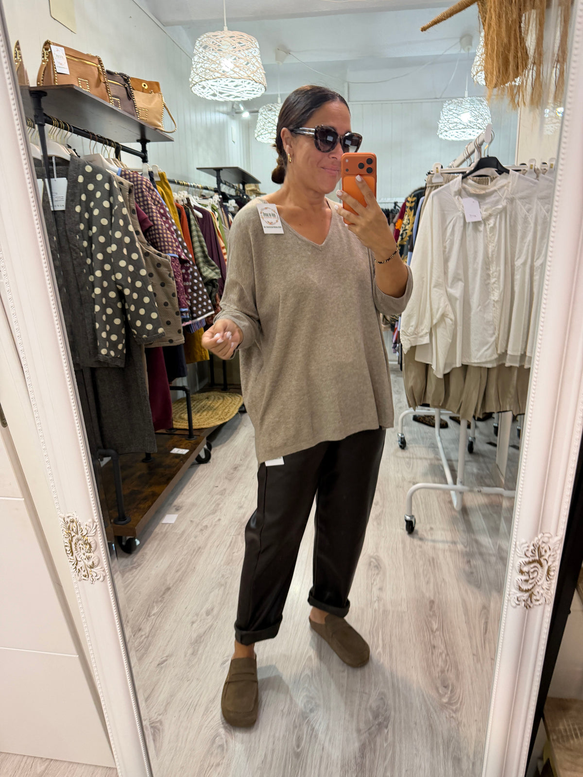 Jersei Nina taupe