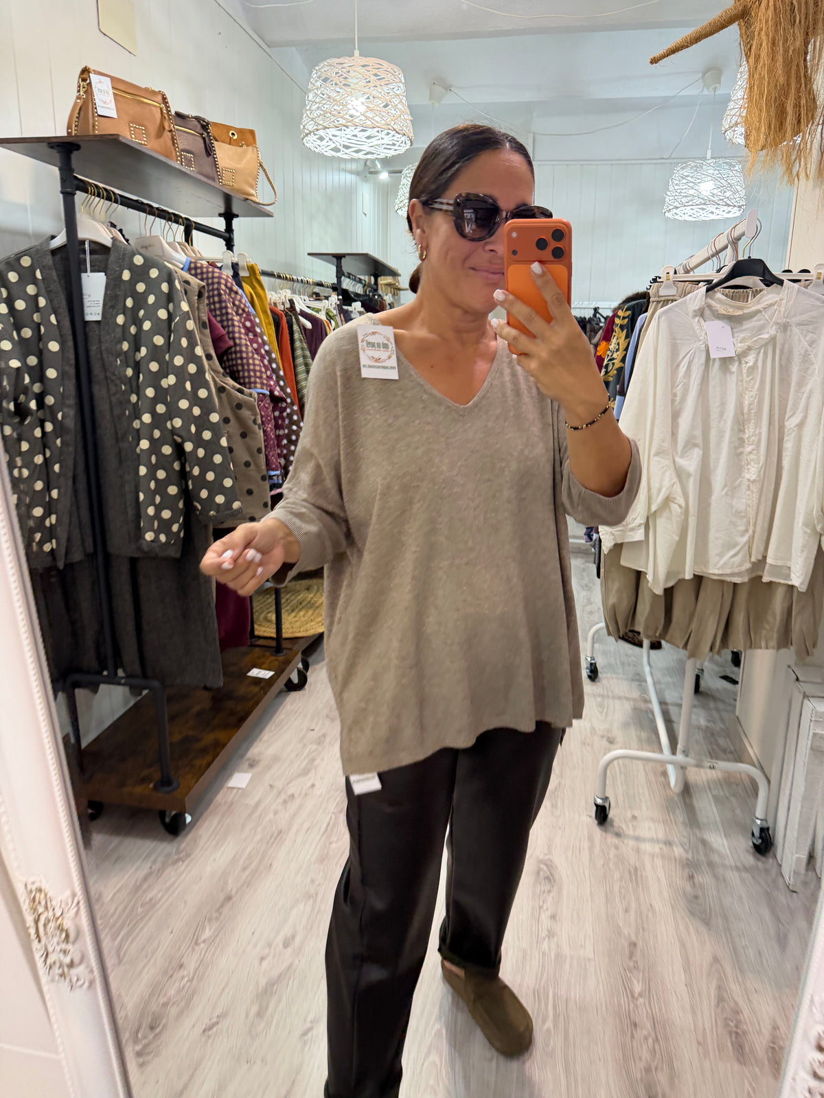 Jersei Nina taupe