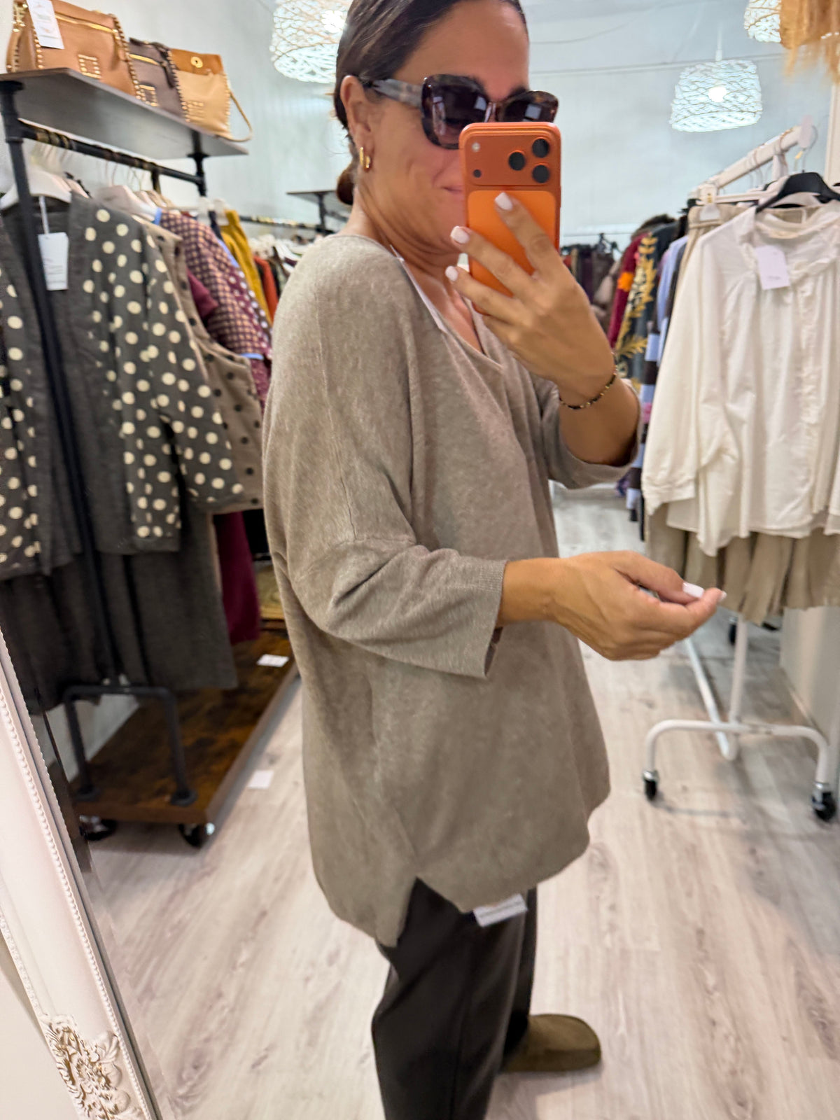 Jersei Nina taupe