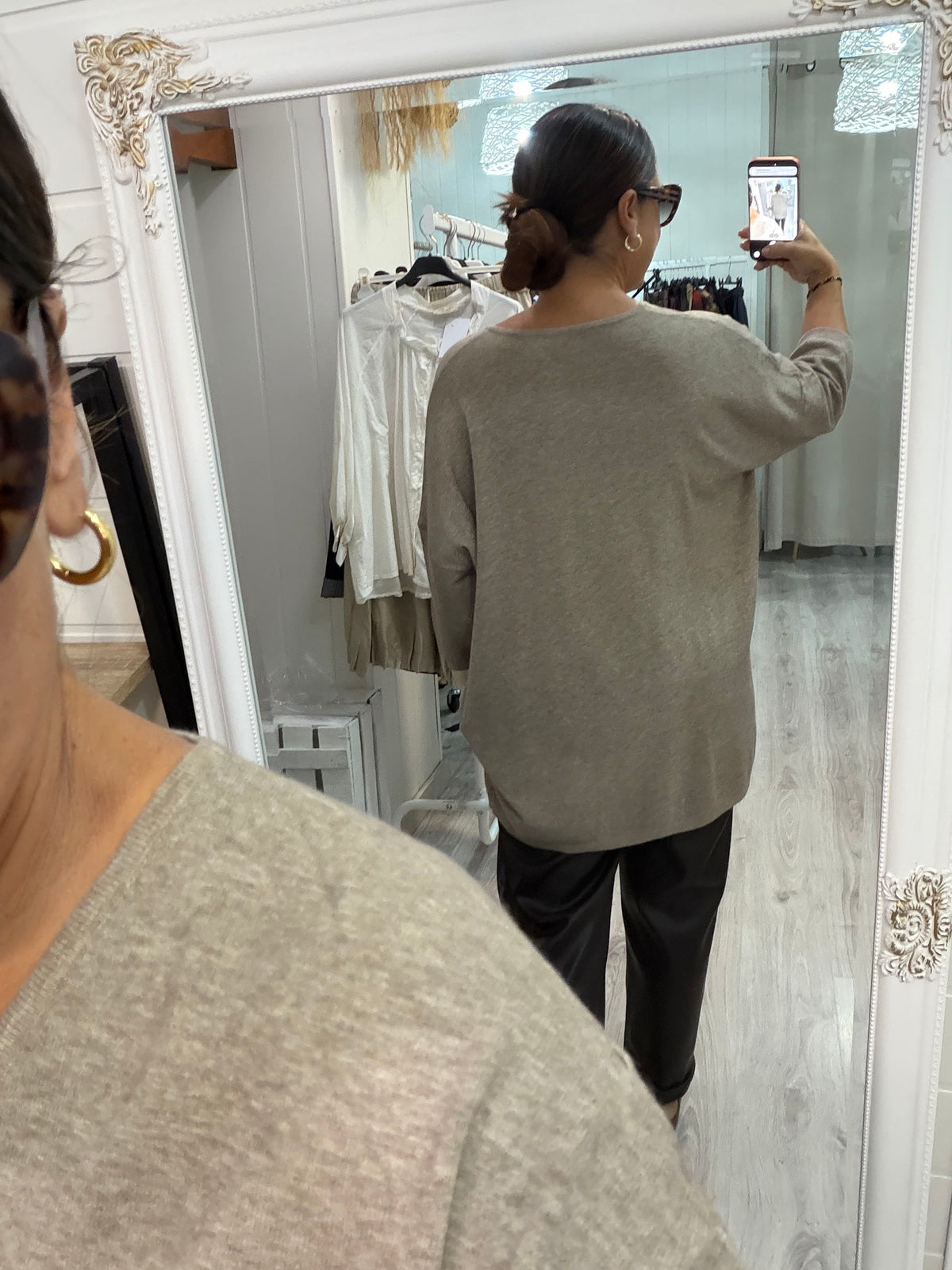 Jersei Nina taupe