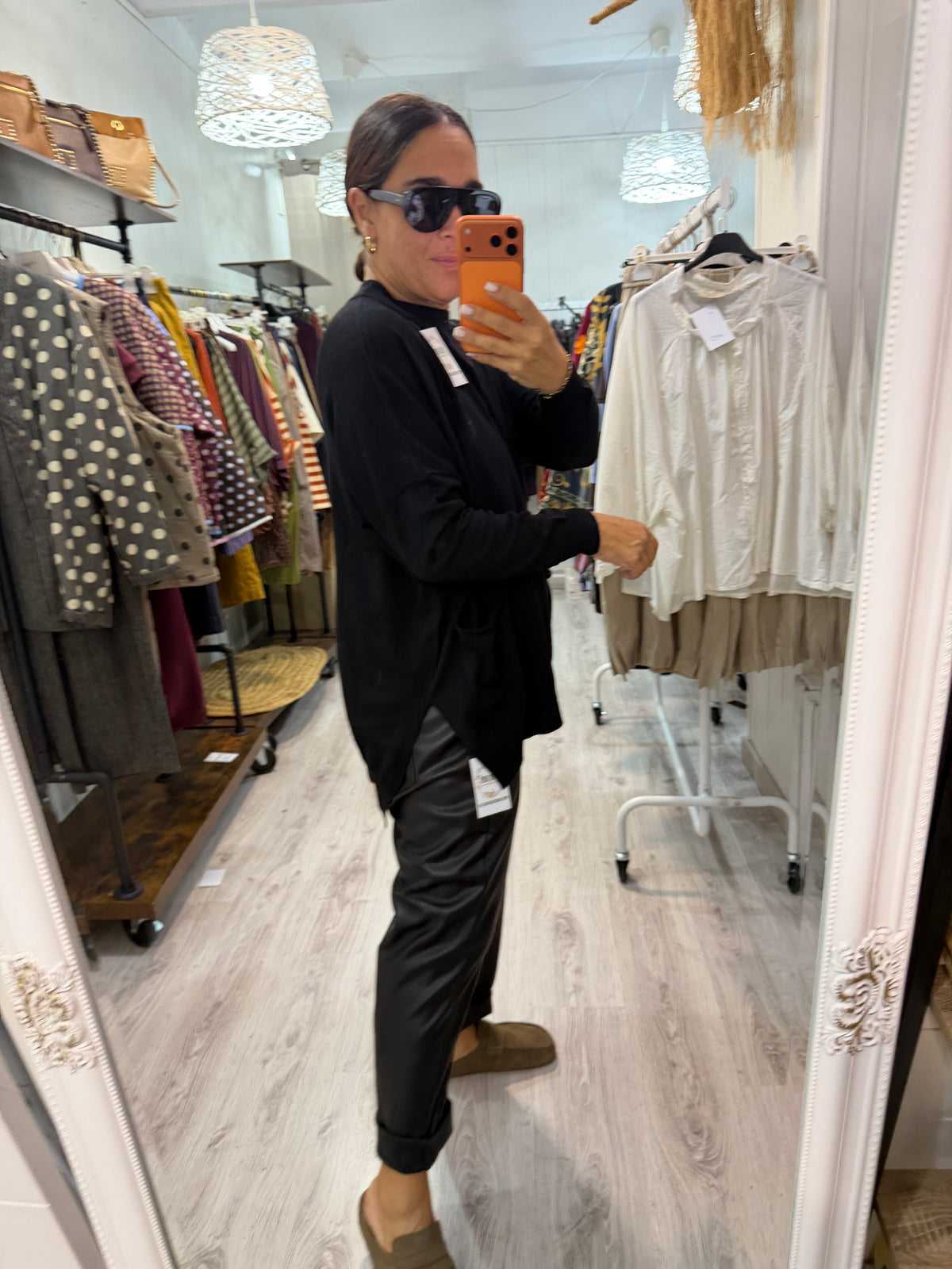 Jersei Puri  oversize negro