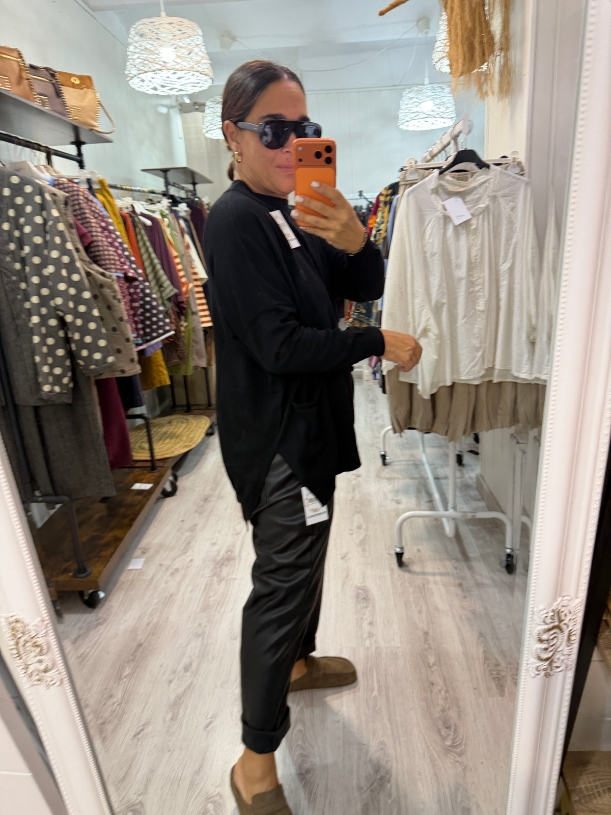 Jersei Puri  oversize negro