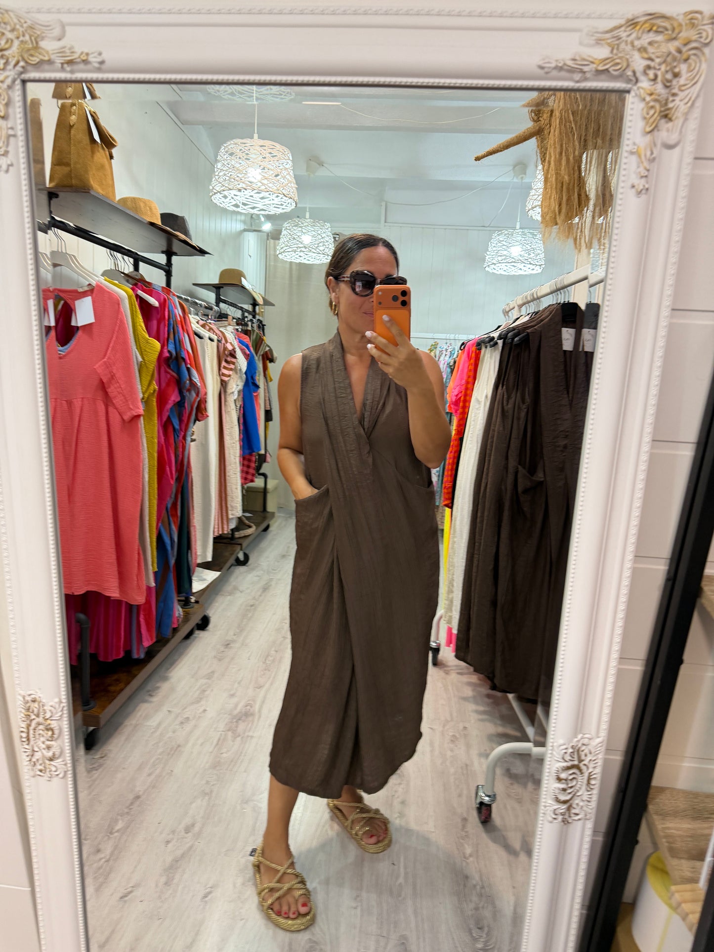 Vestido Nus chocolate