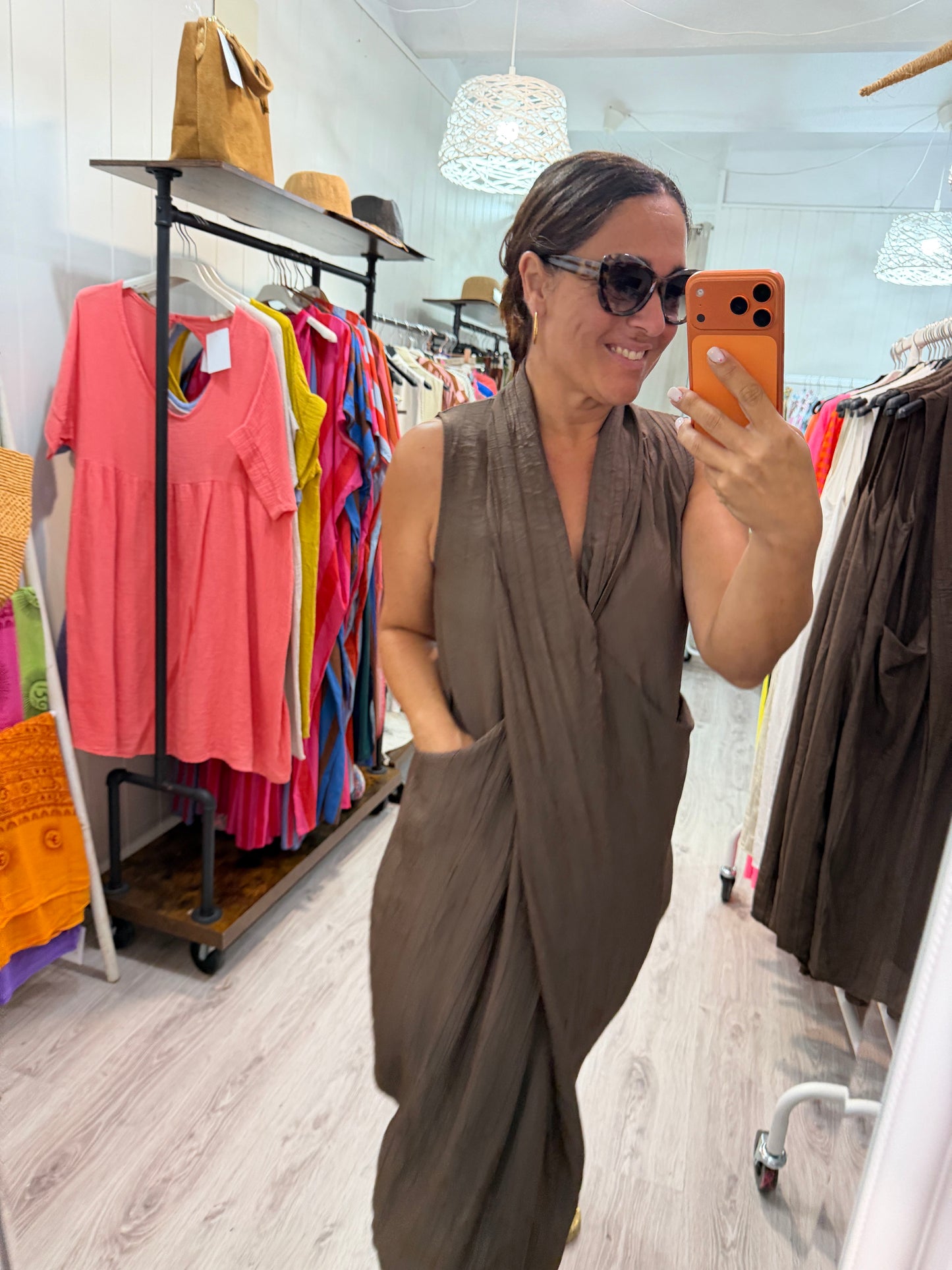 Vestido Nus chocolate