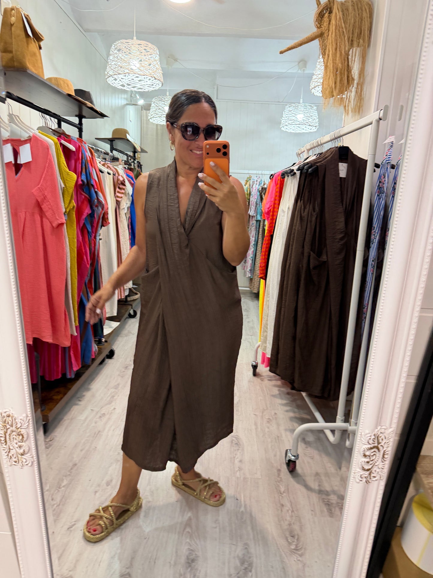 Vestido Nus chocolate