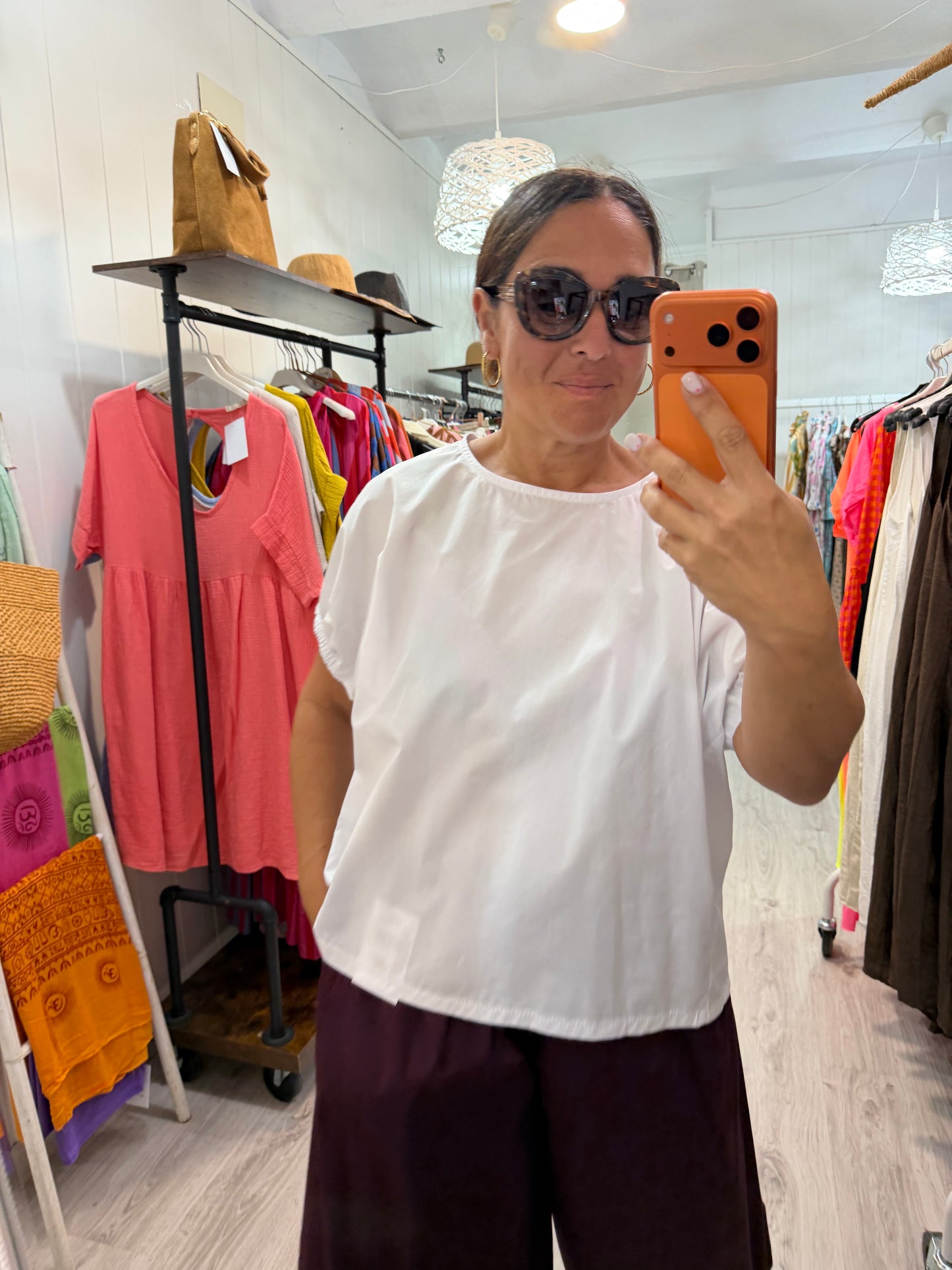Blusa Safari blanco