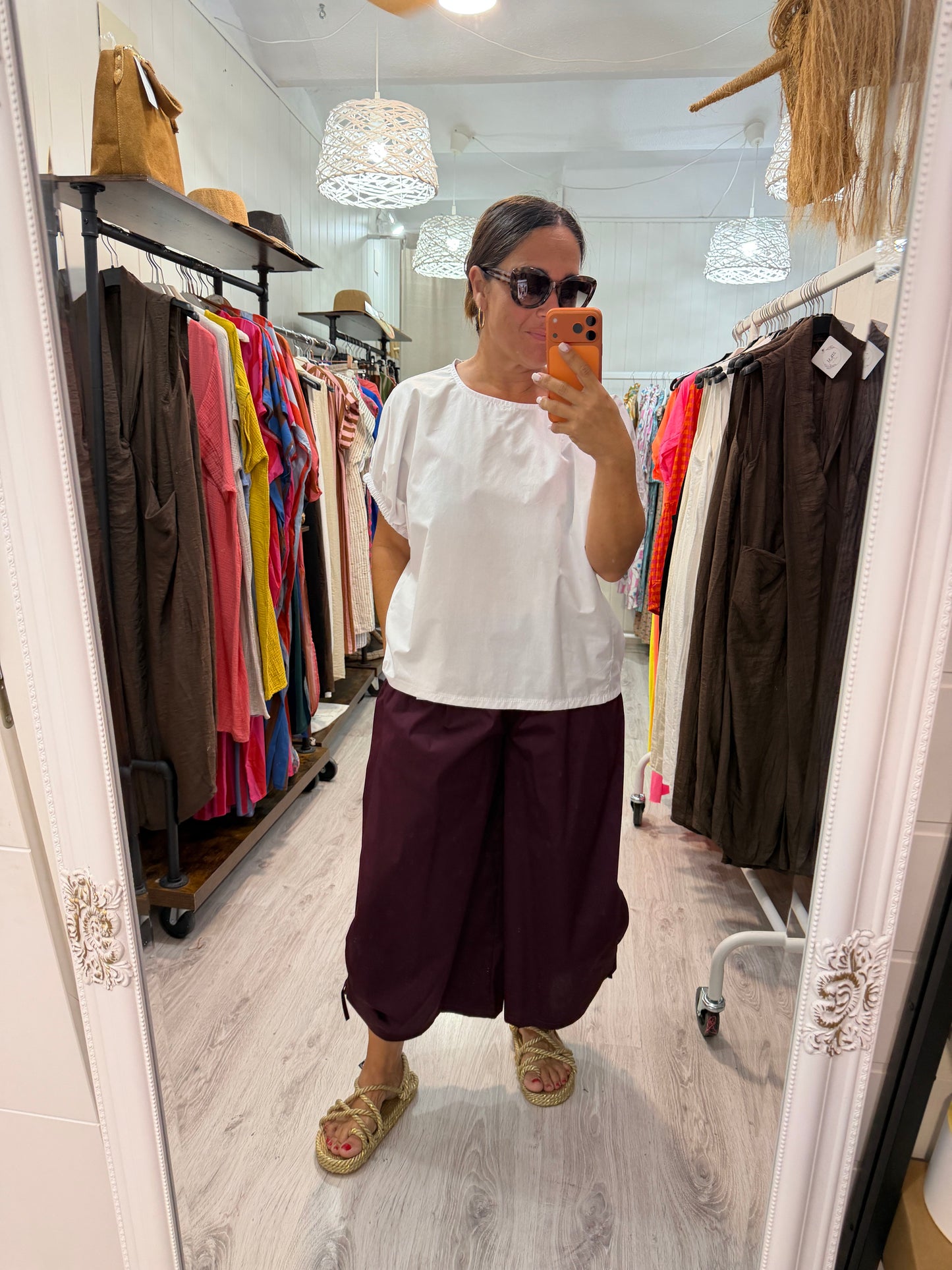 Blusa Safari blanco