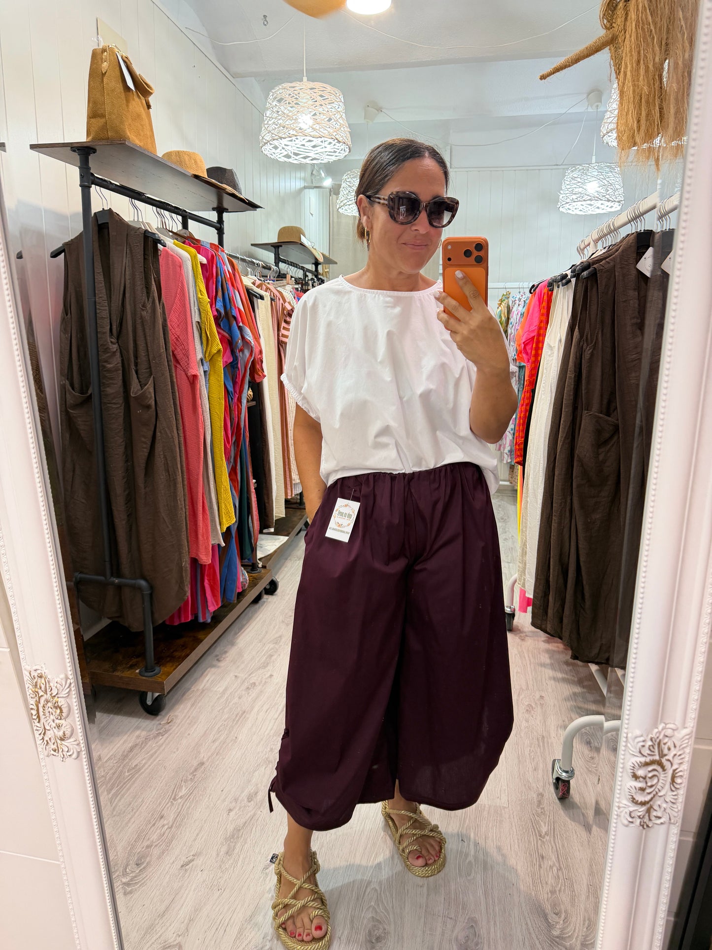 Blusa Safari blanco