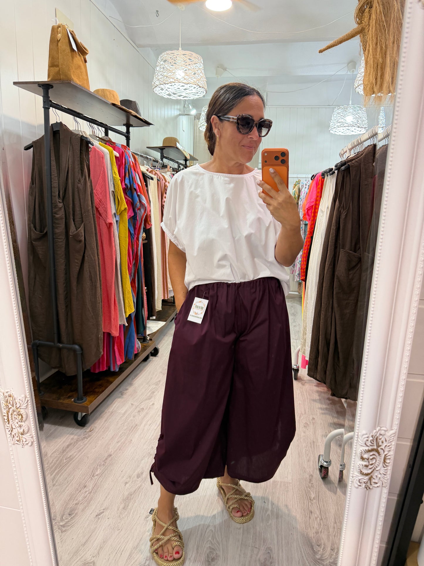 Blusa Safari blanco