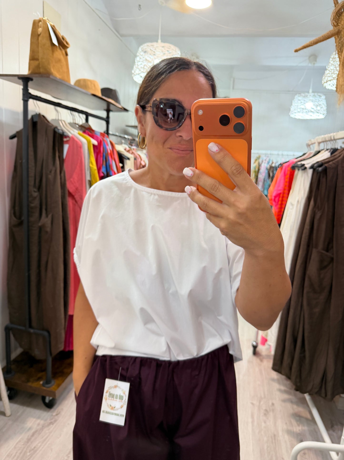 Blusa Safari blanco