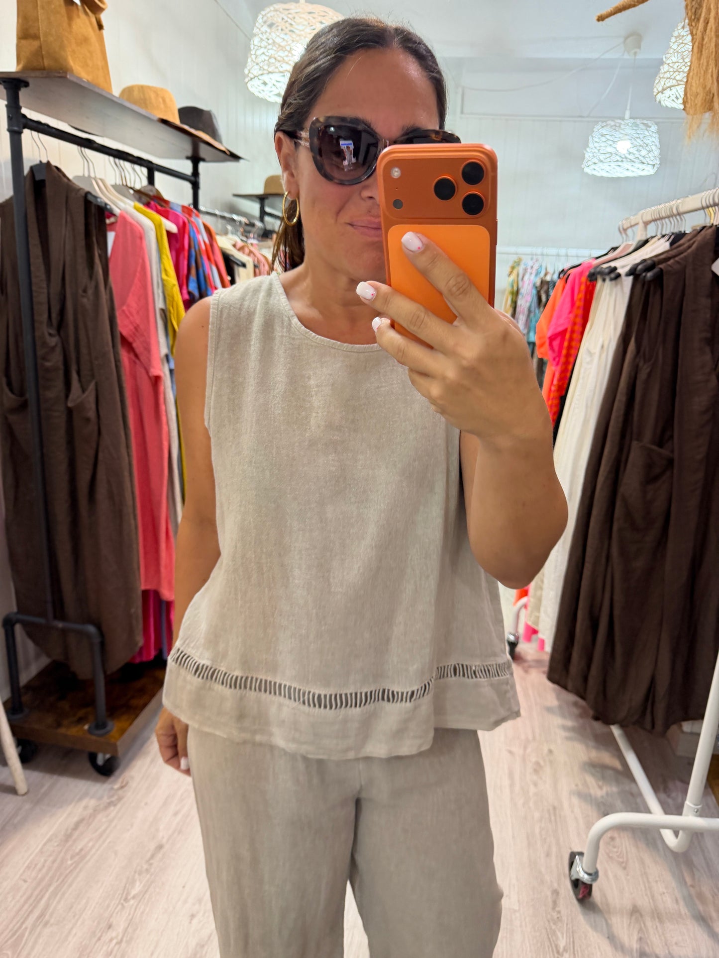 Conjunto Lina taupe