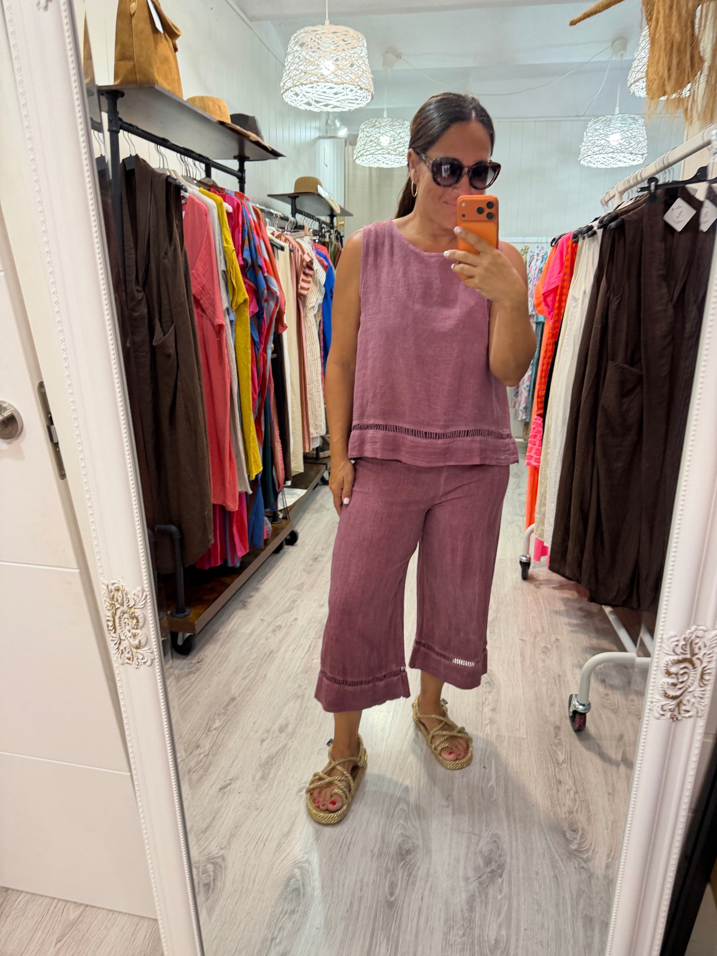 Conjunto Lina burdeos
