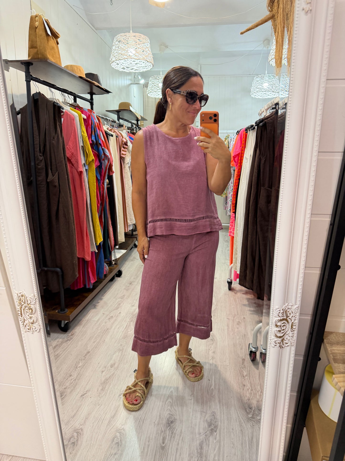 Conjunto Lina burdeos