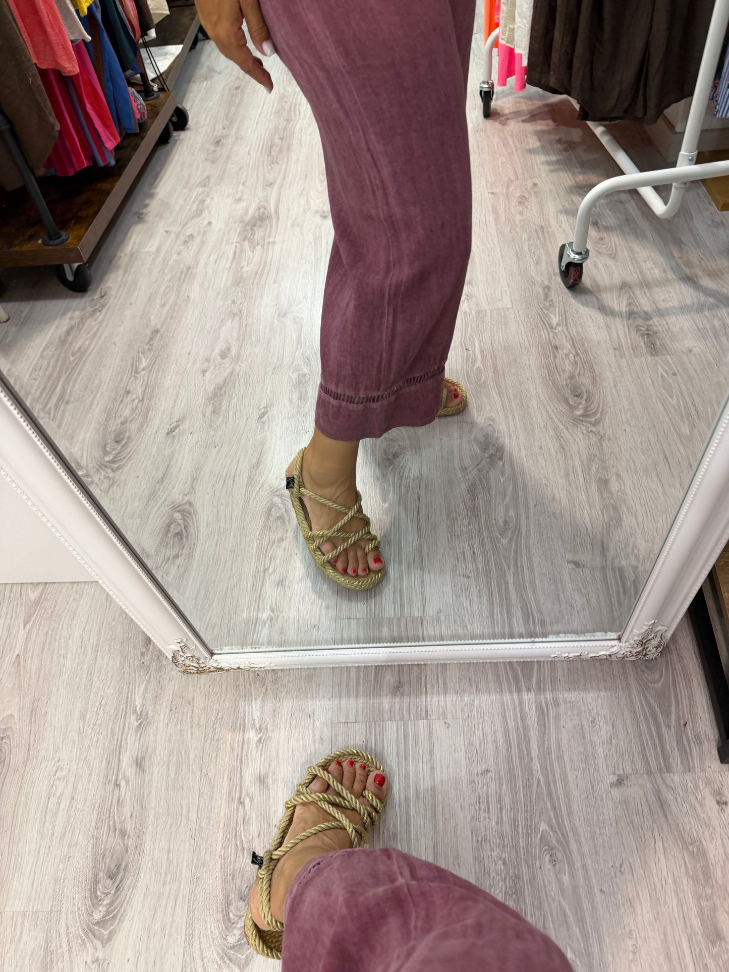 Conjunto Lina burdeos