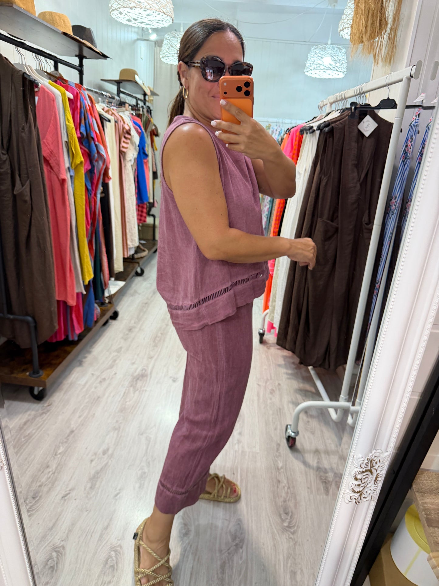 Conjunto Lina burdeos