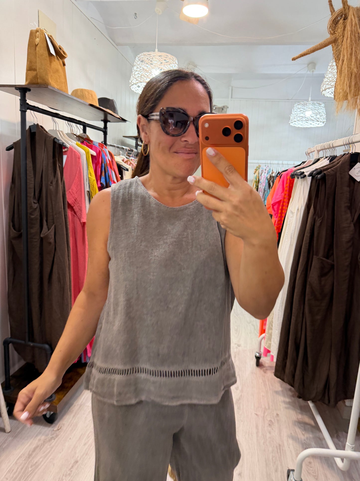 Conjunto Lina gris