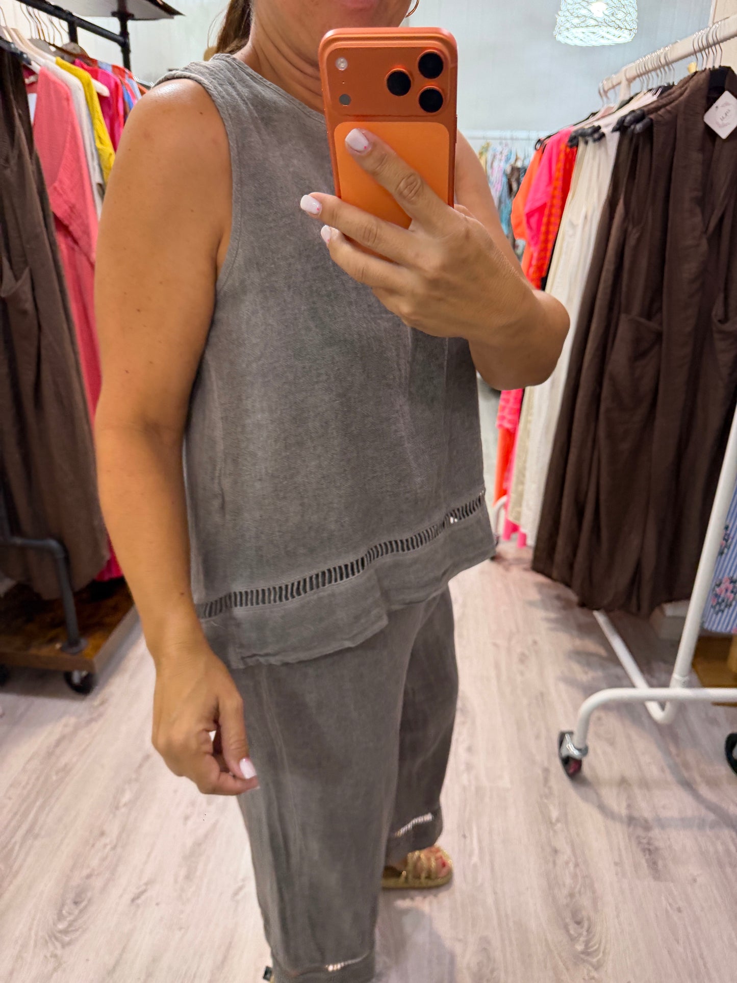 Conjunto Lina gris