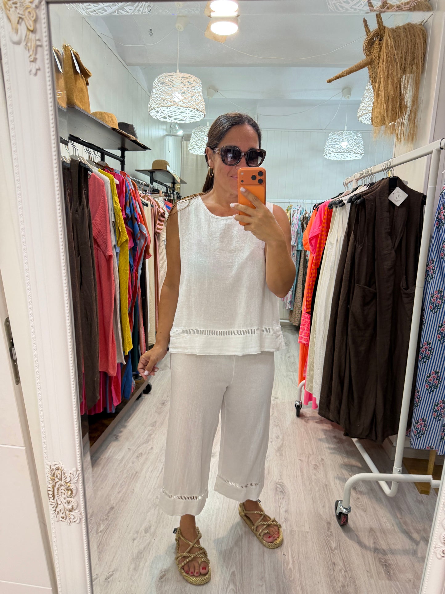 Conjunto Lina blanco