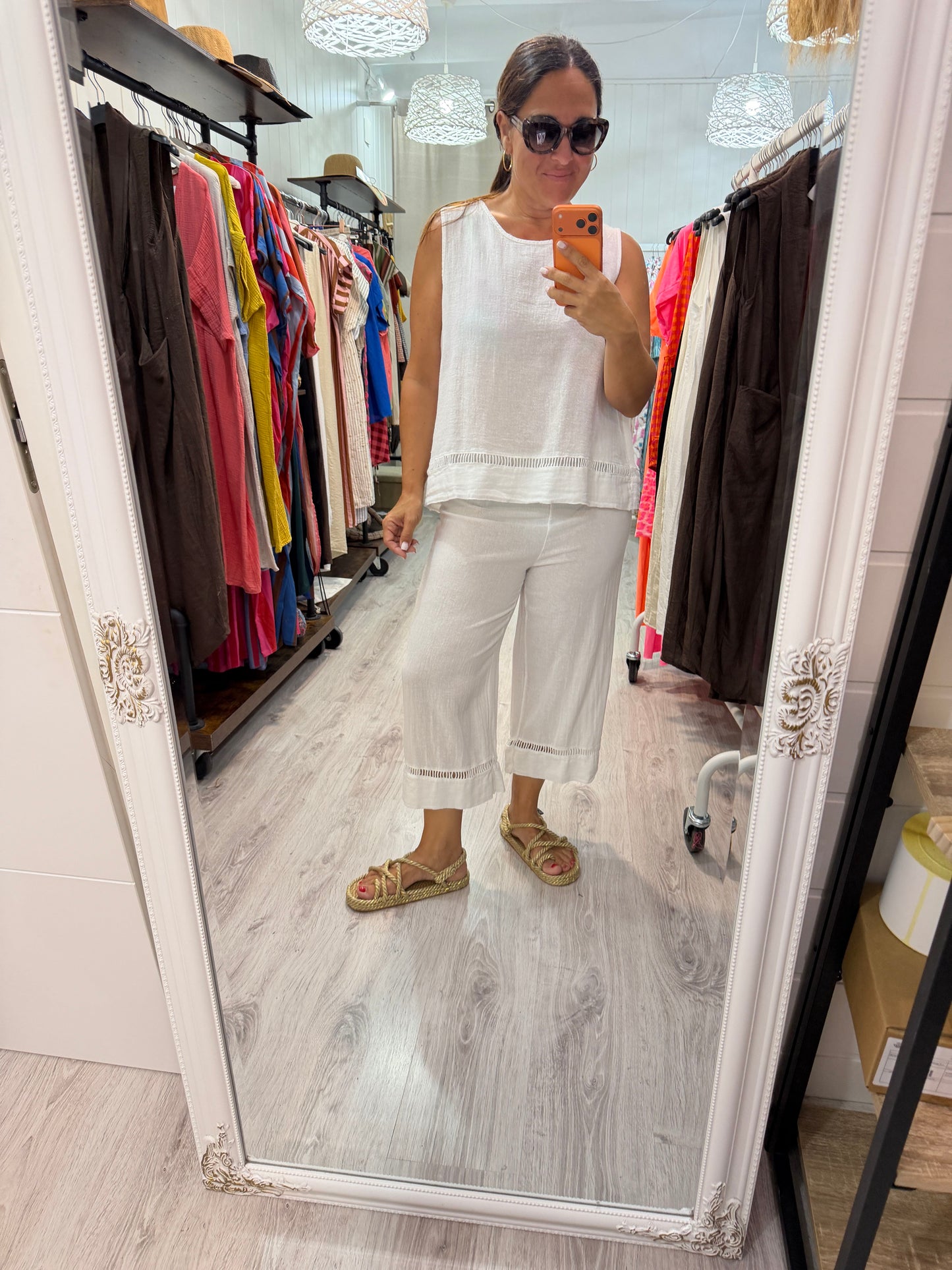 Conjunto Lina blanco