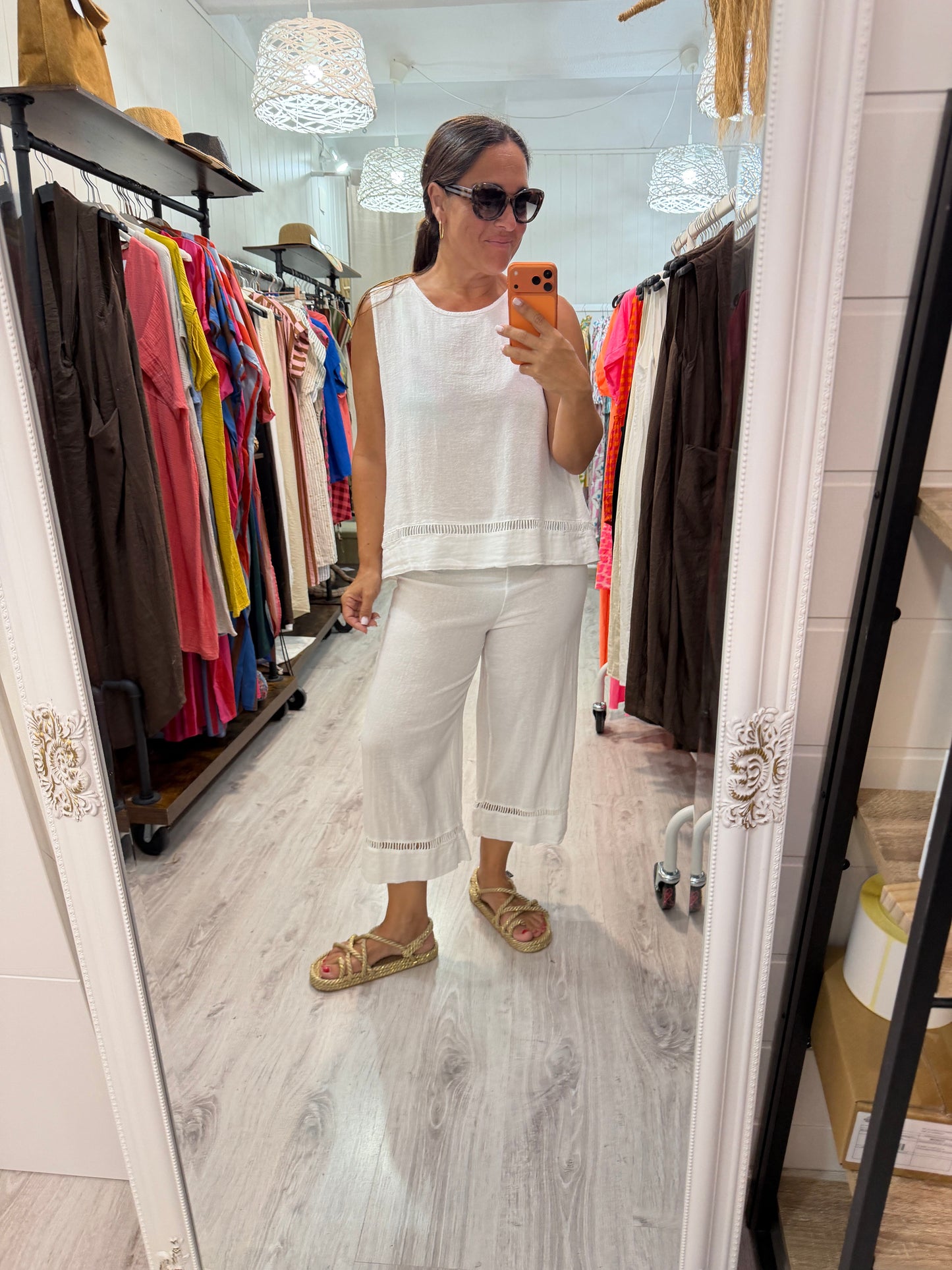 Conjunto Lina blanco