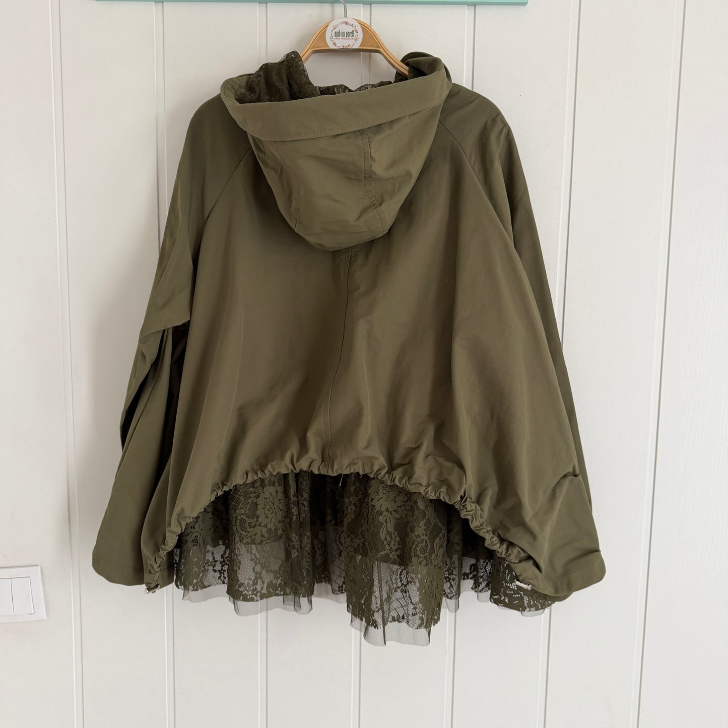 Gabardina Eider kaki