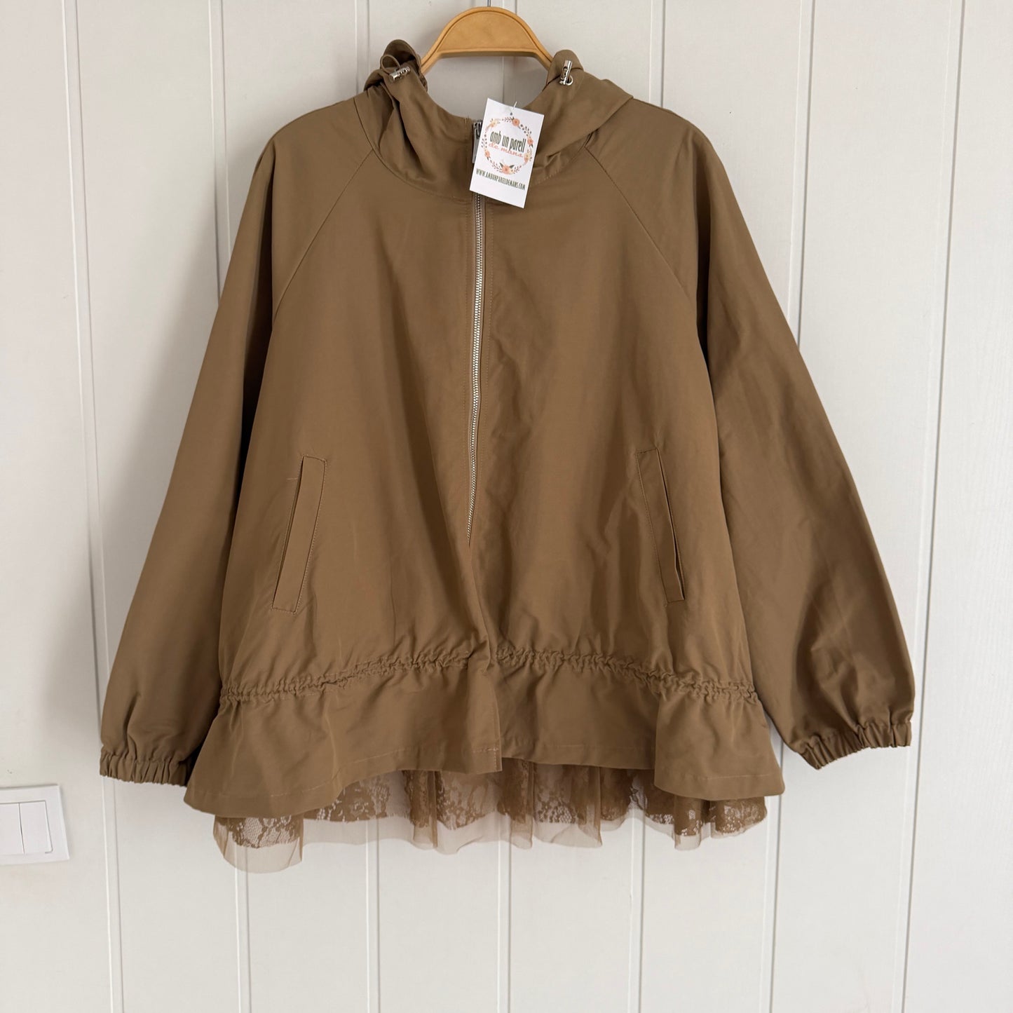 Gabardina Eider camel