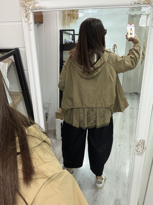 Gabardina Eider camel