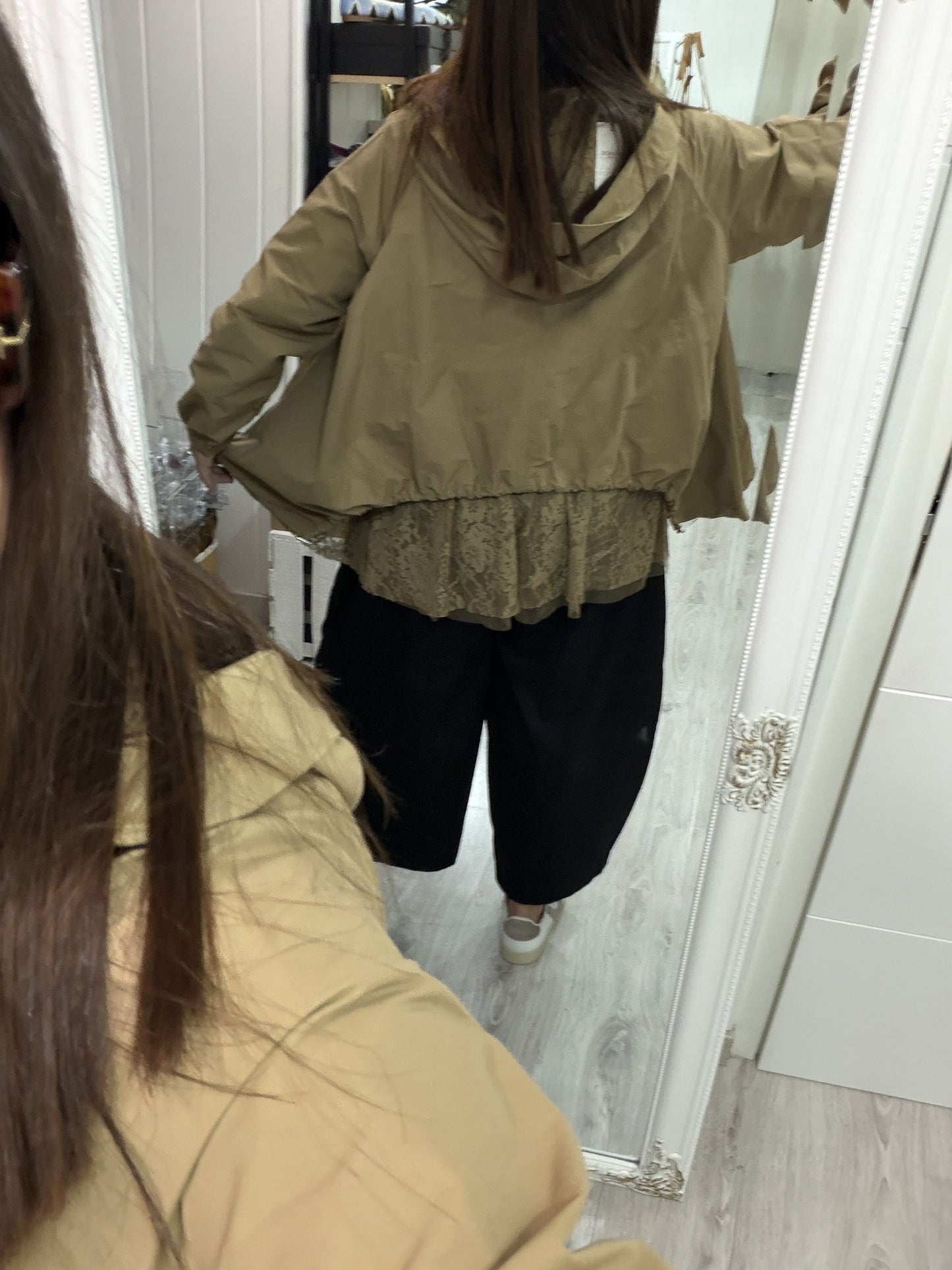 Gabardina Eider camel