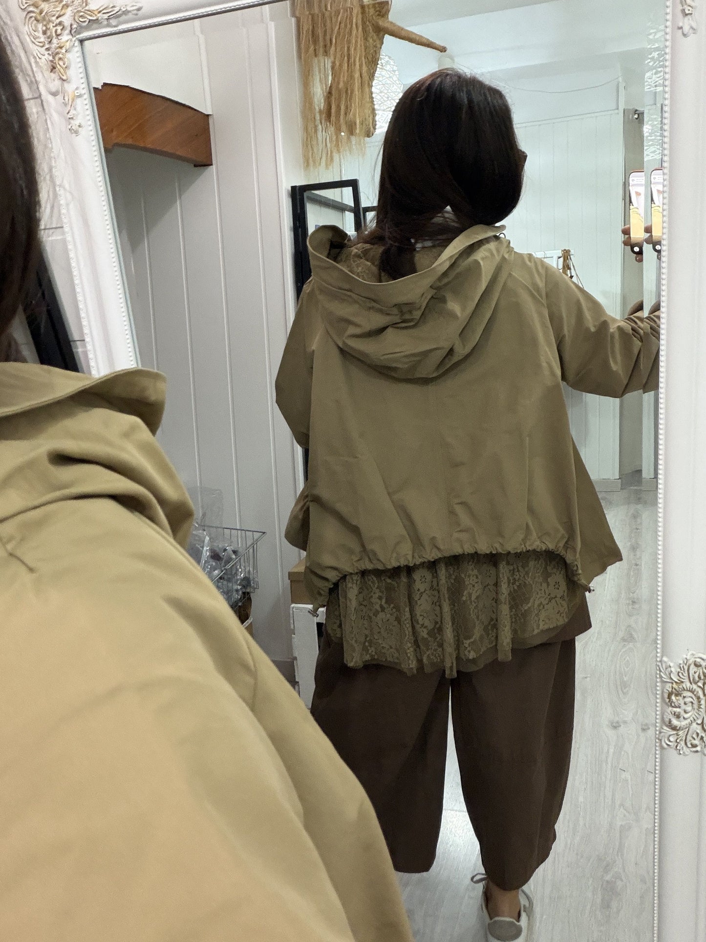 Gabardina Eider camel