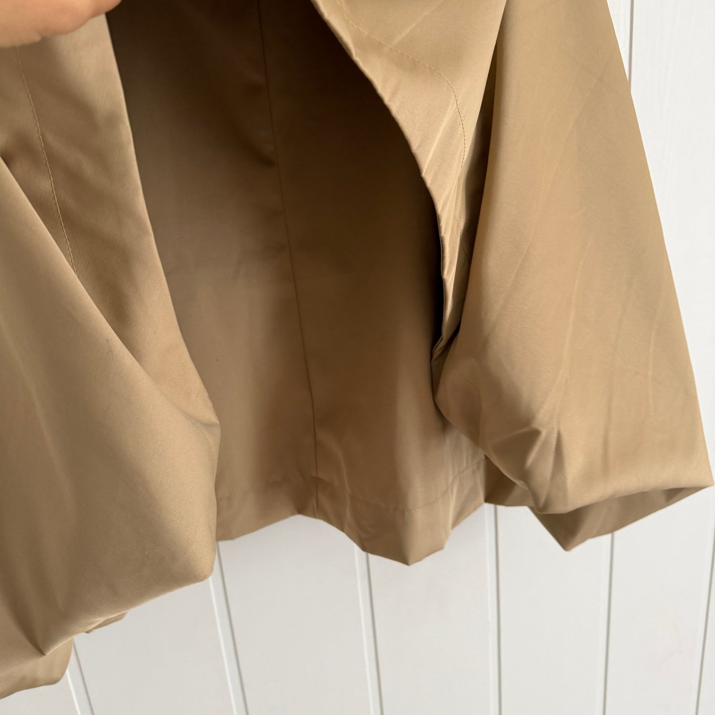 Gabardina Nekane camel