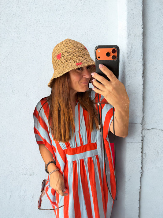 Sombrero Corazones enrollable