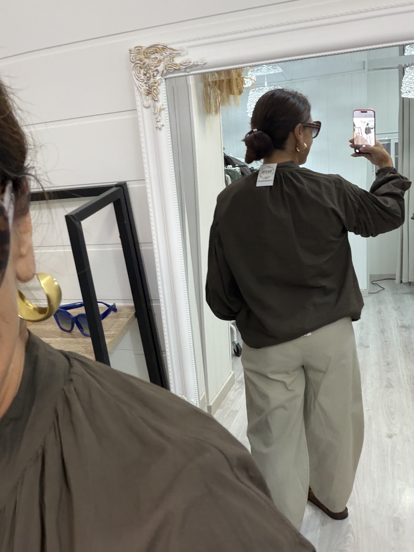 Blusa Kiku chocolate