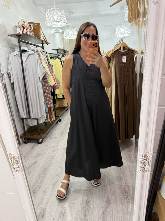 Vestido Greta negro
