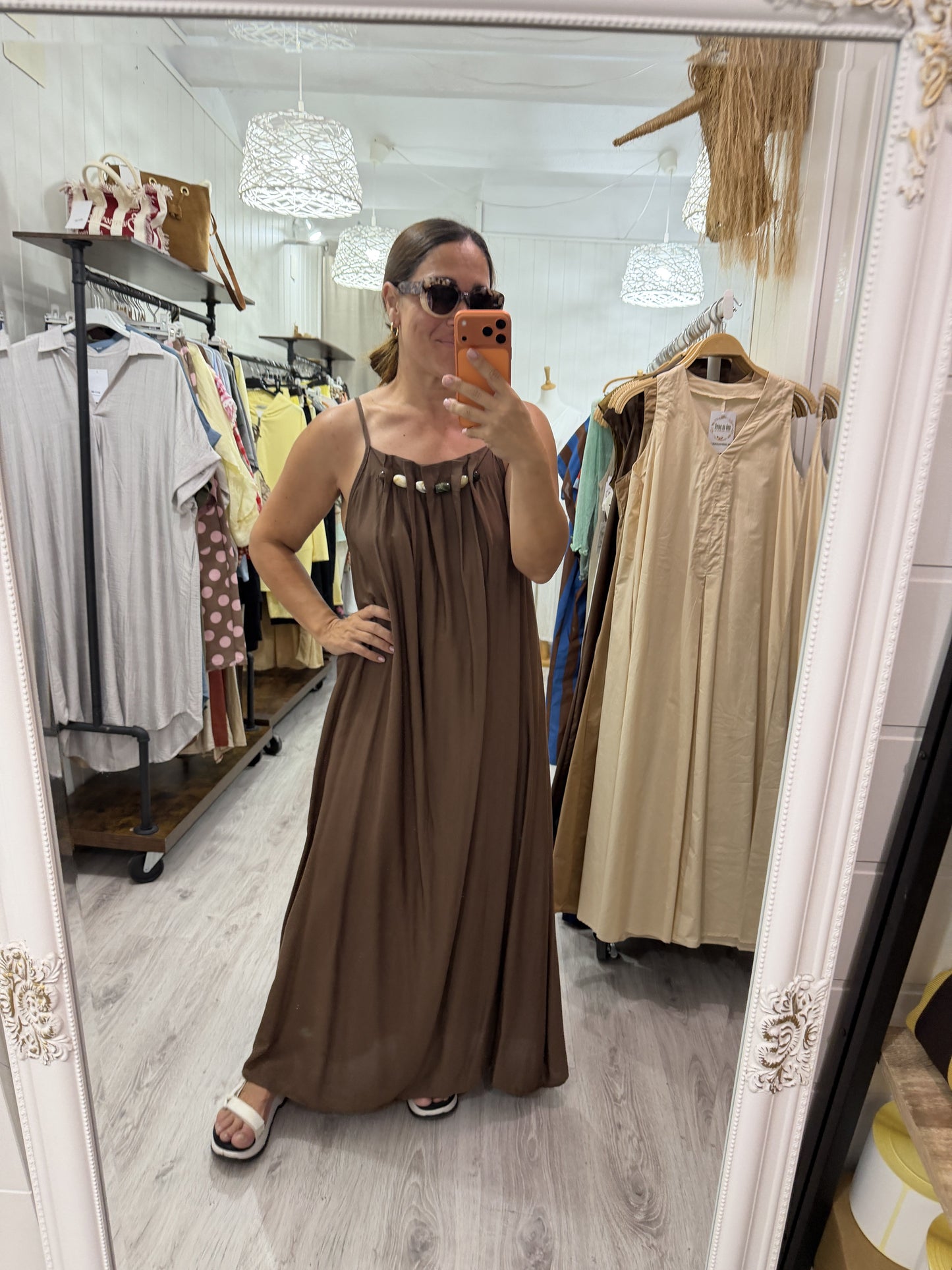 Vestido Stones chocolate