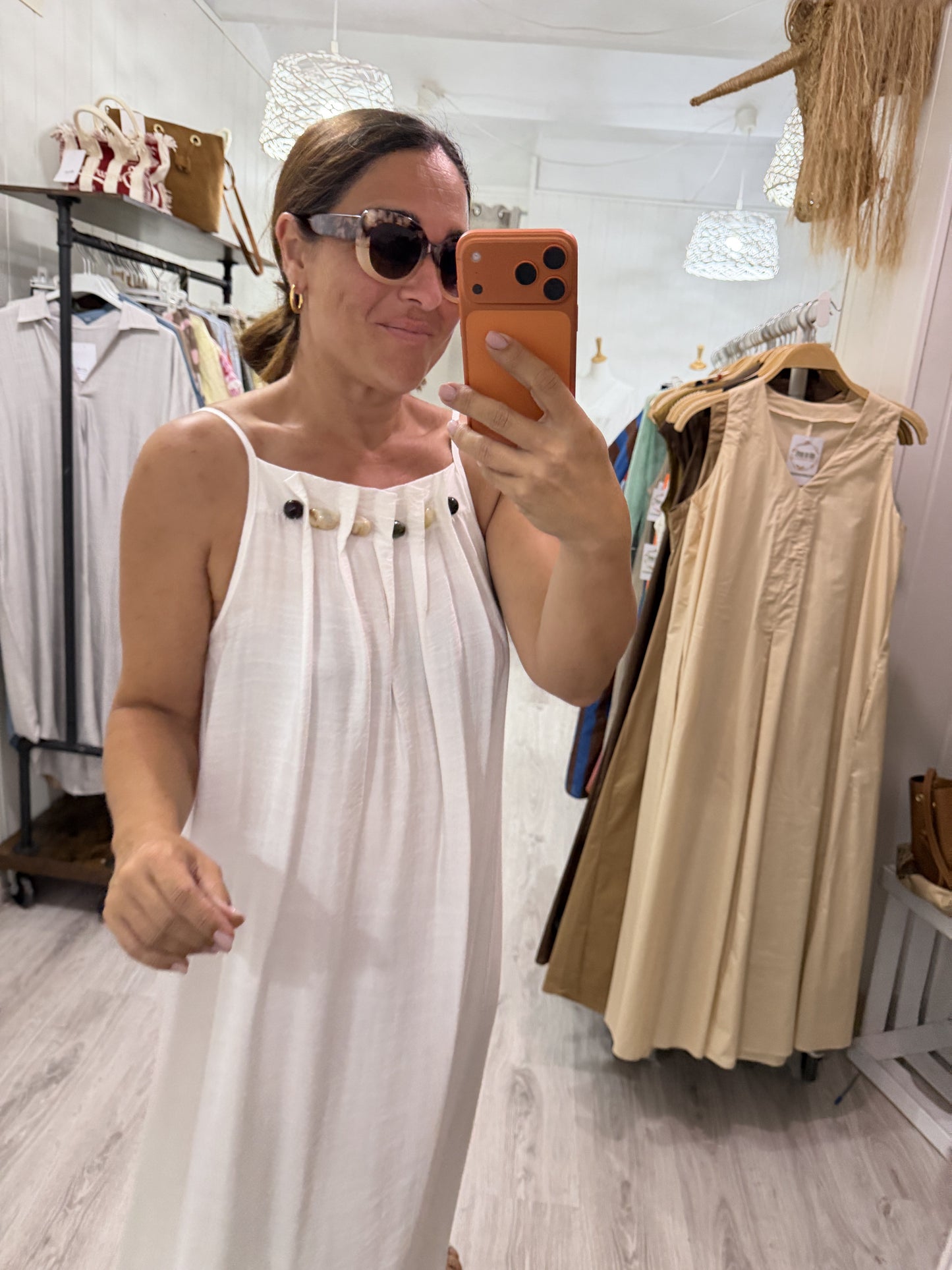 Vestido Stones blanco