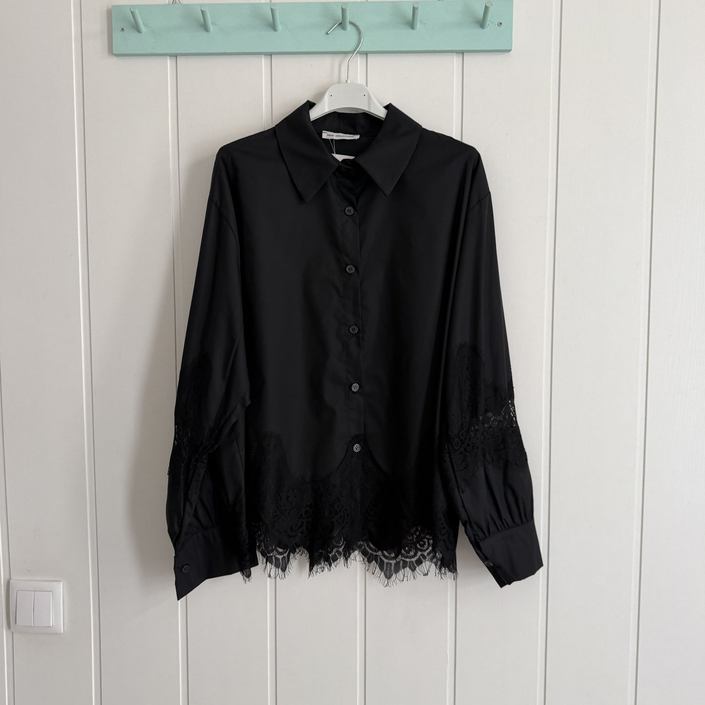 Camisa Blonda negro
