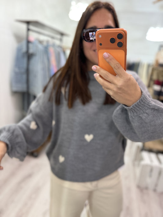 Jersei Corets oversize gris