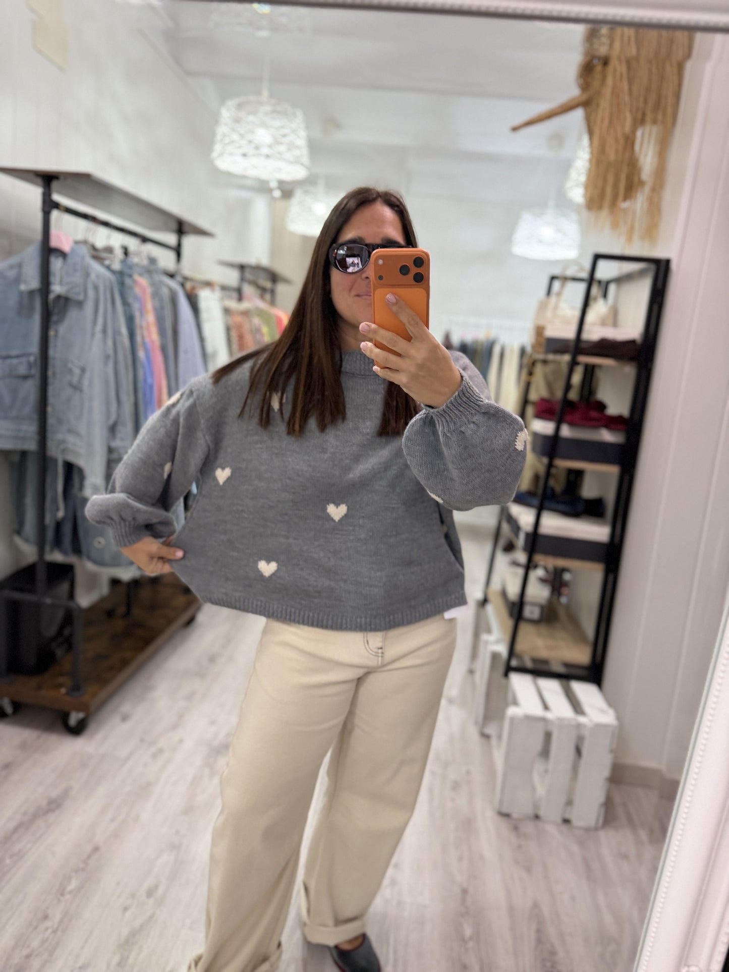 Jersei Corets oversize gris