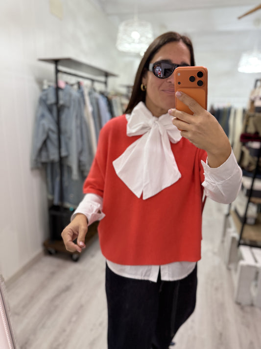 Jersei Bruna coral