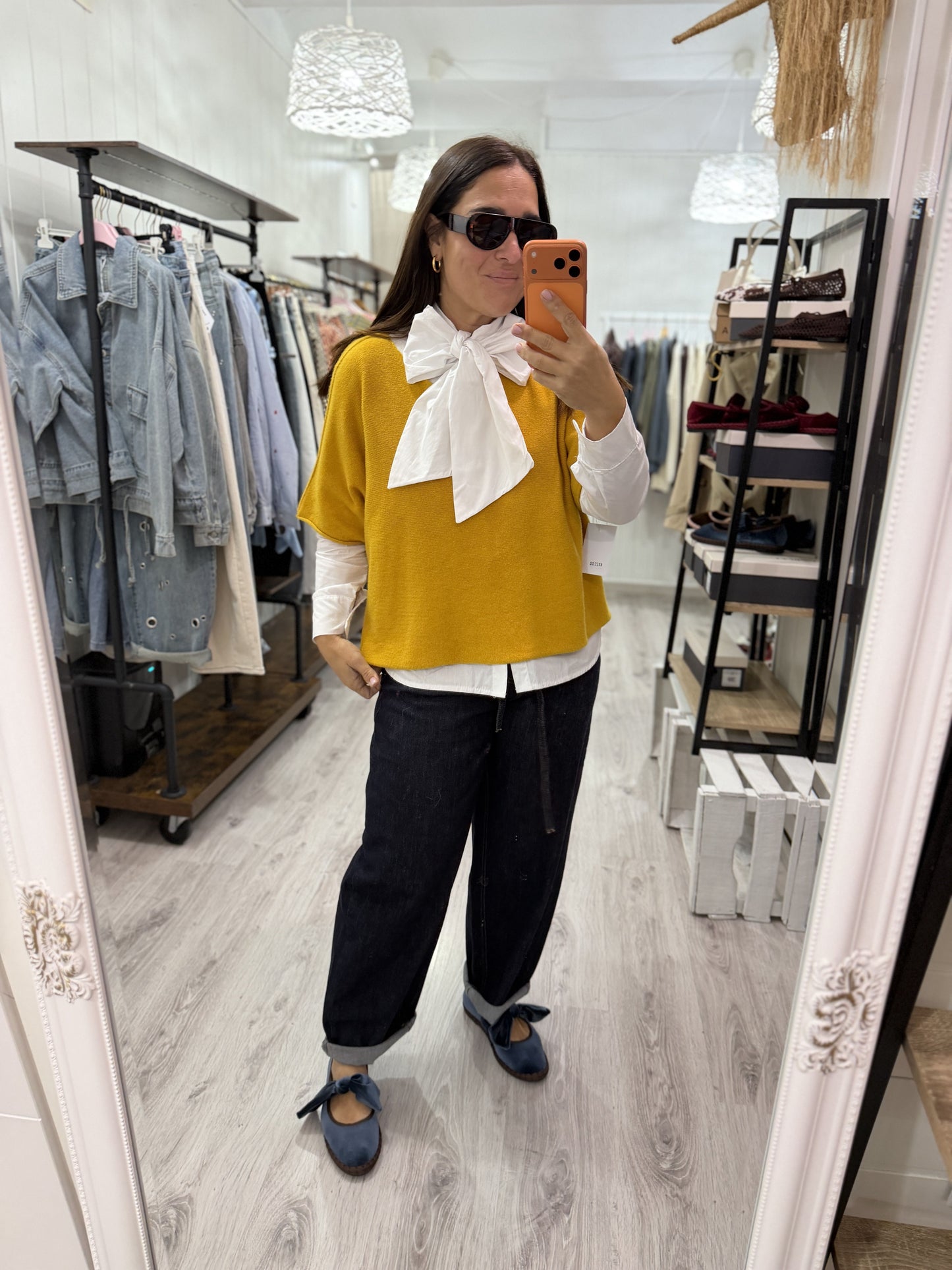 Jersei Bruna mostaza