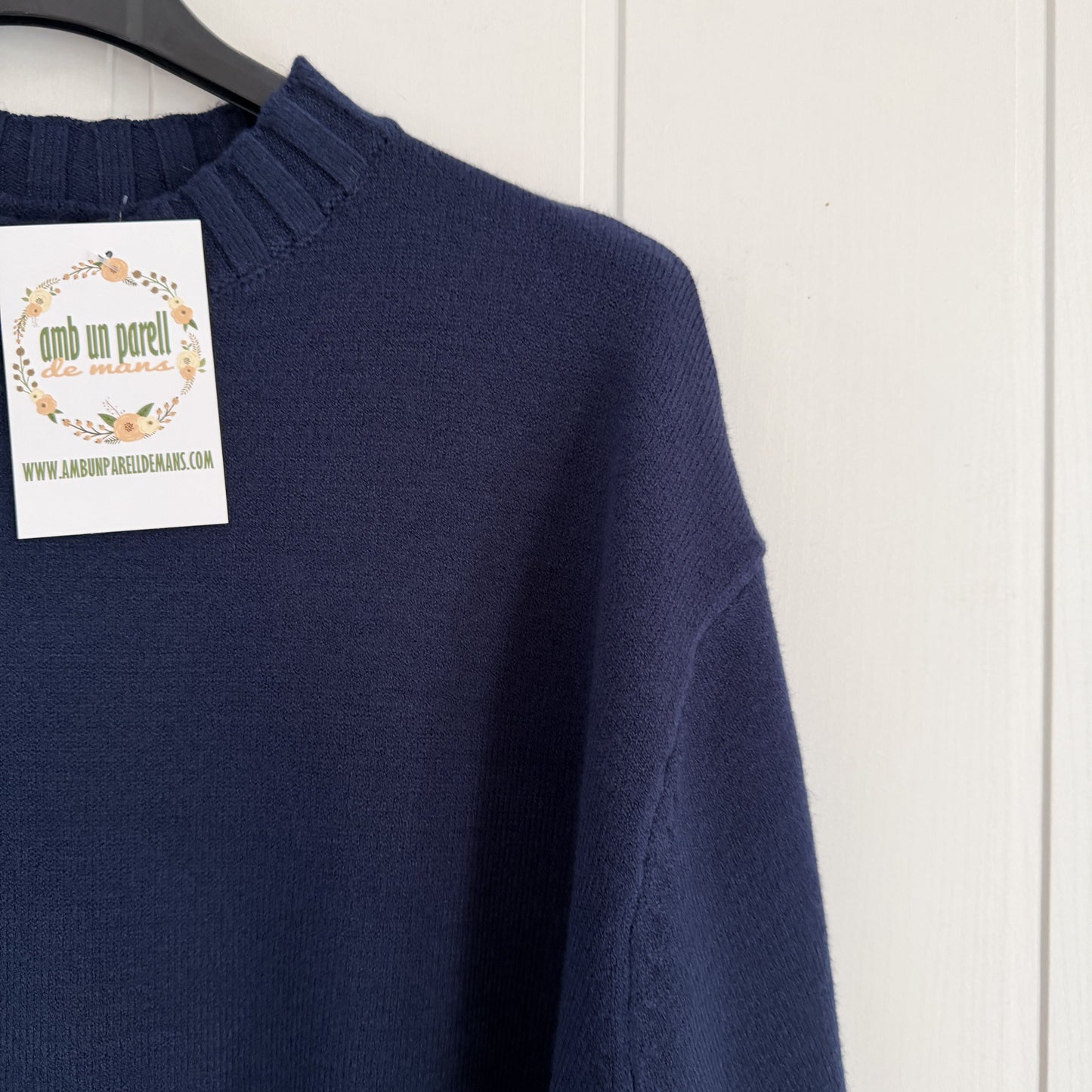 Jersei Mar manga corta marino