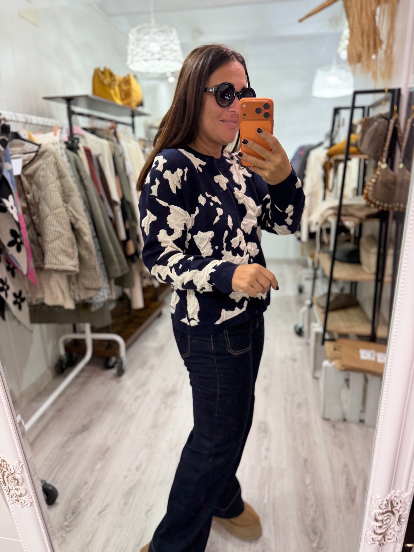 Jersei Nube azul marino