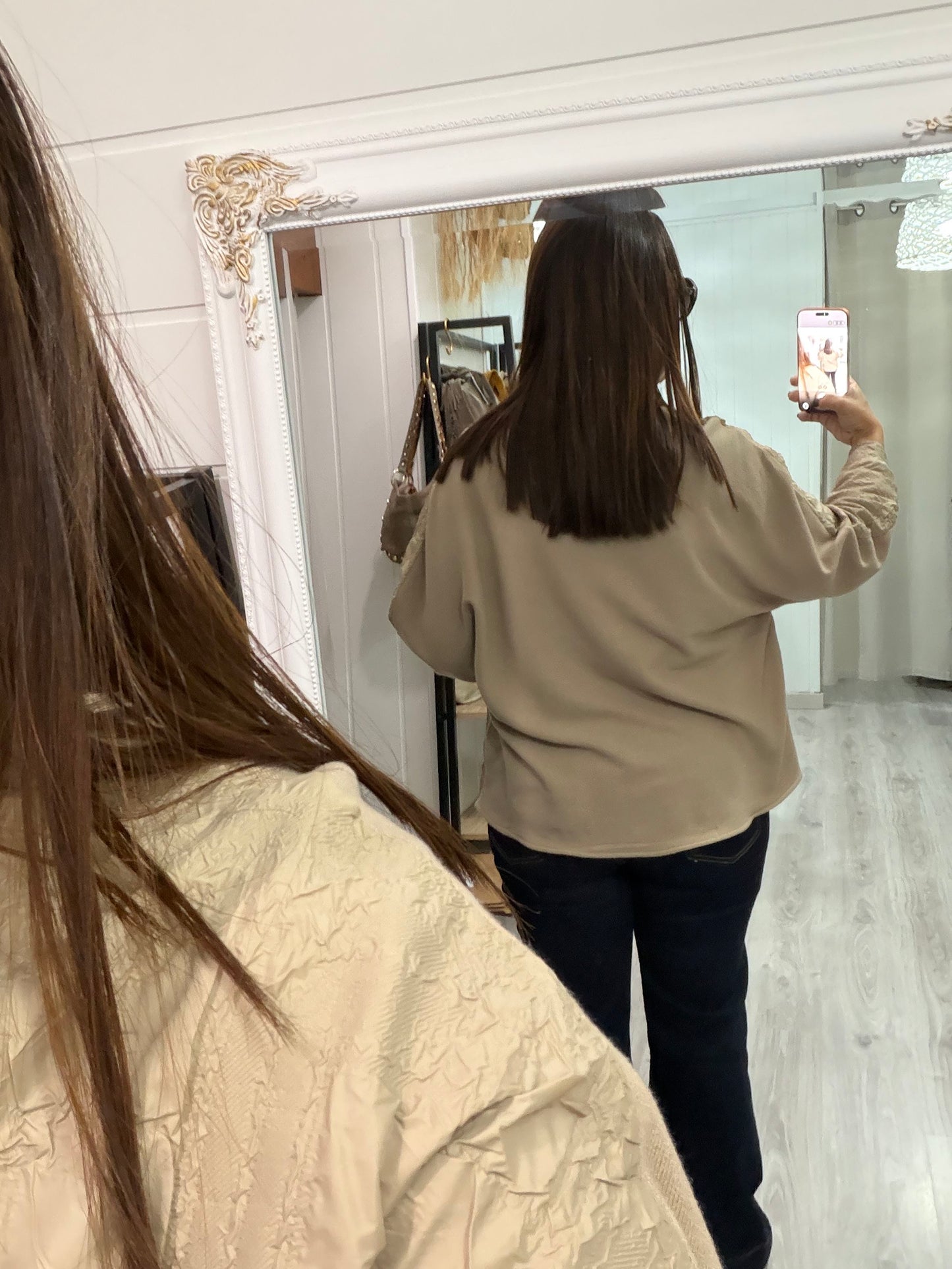 Jersei Textura beige