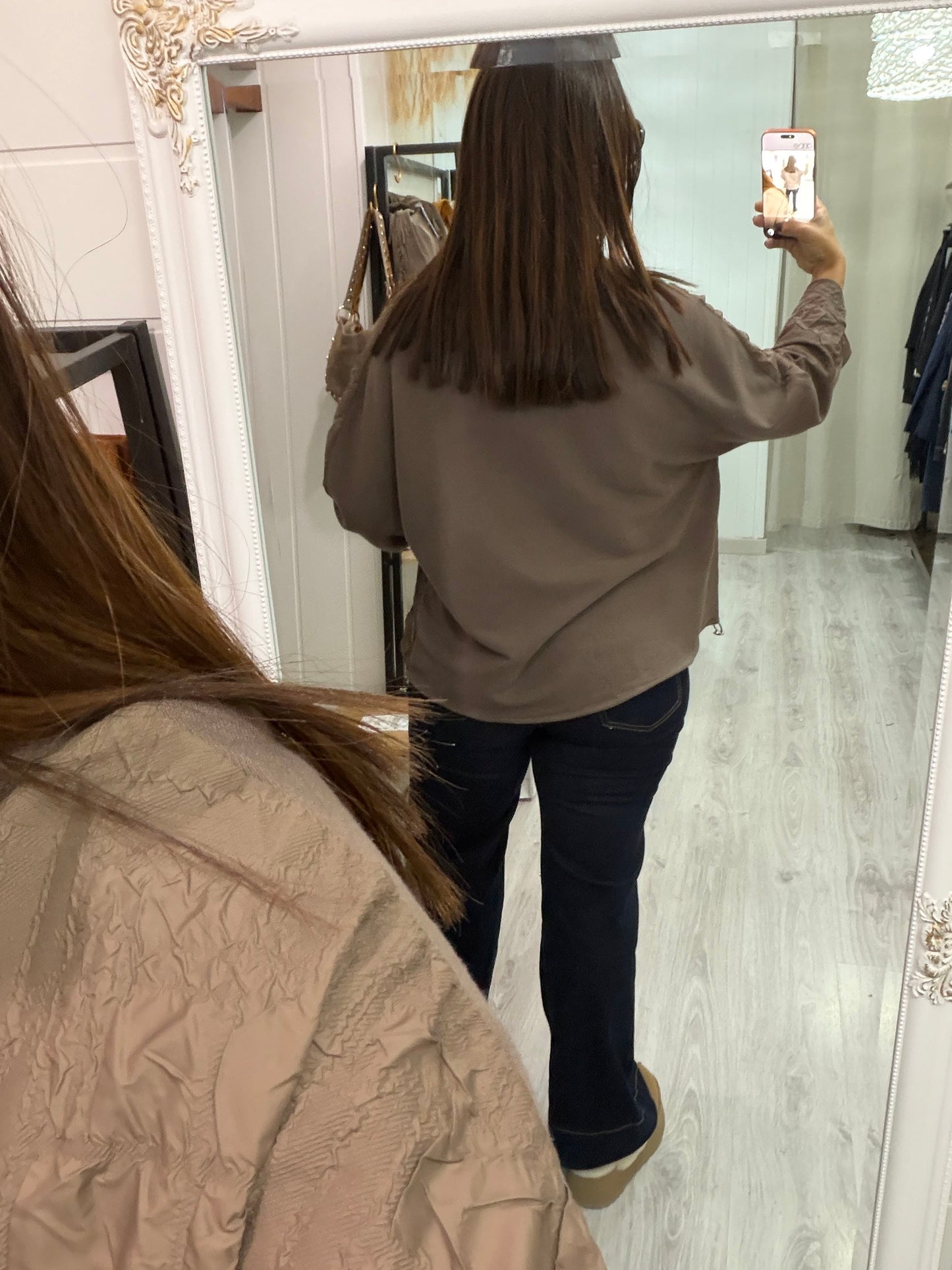 Jersei Textura mokka