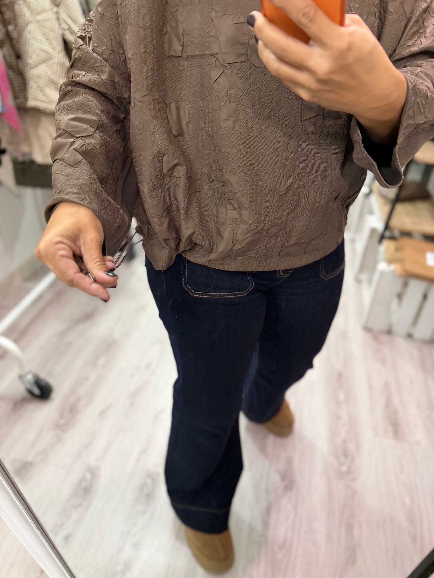 Jersei Textura mokka