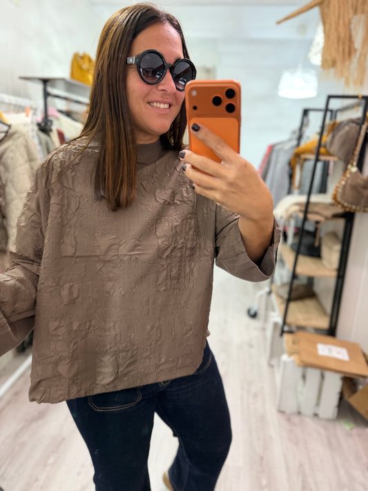 Jersei Textura mokka