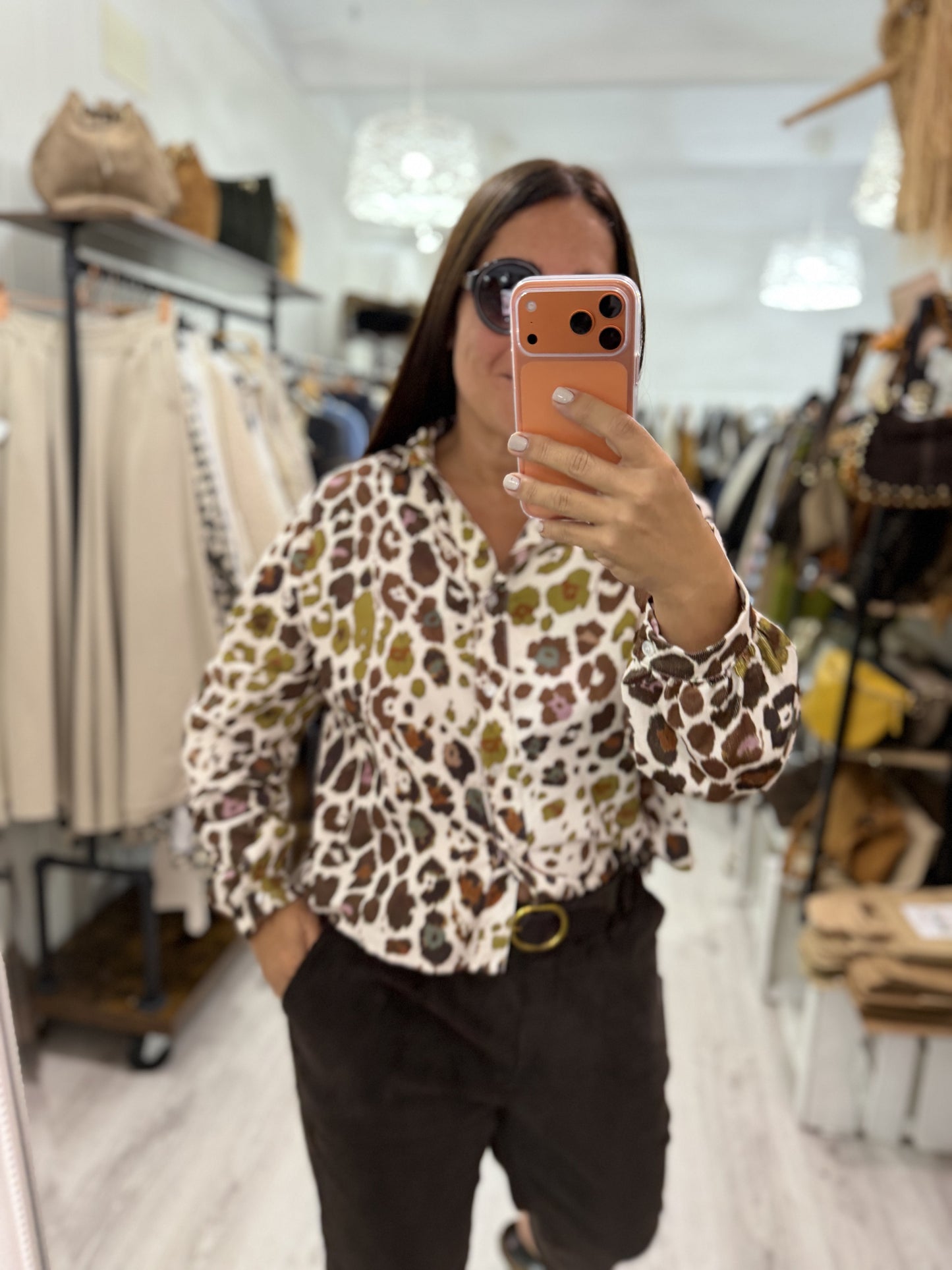 Pantalón Barrel pana chocolate