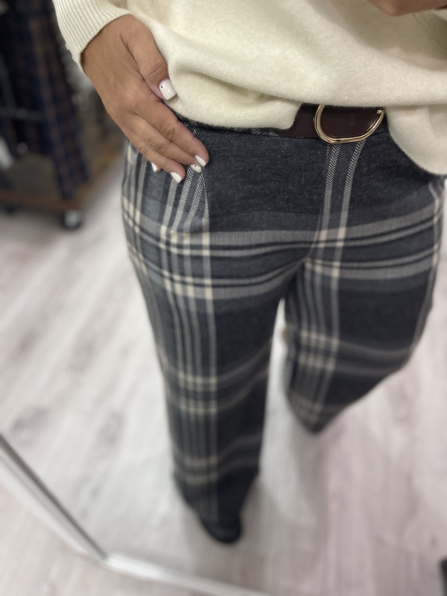 Pantalón Gales gris